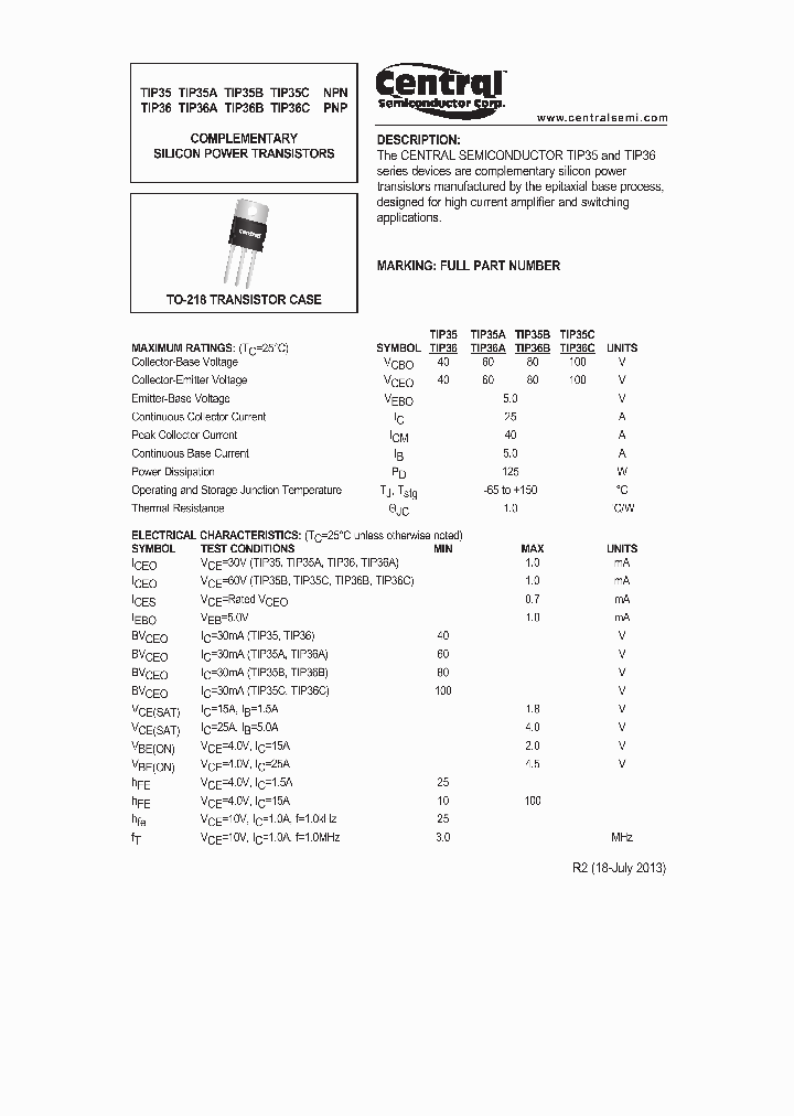 TIP36_8348004.PDF Datasheet