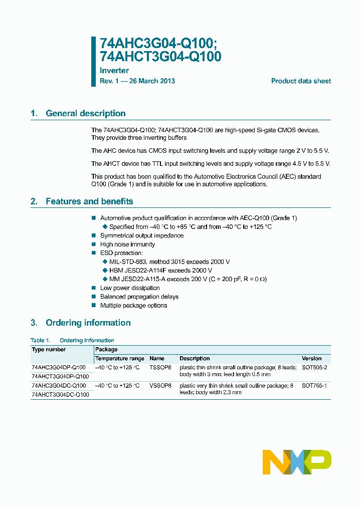 74AHC3G04DC-Q100_8348285.PDF Datasheet