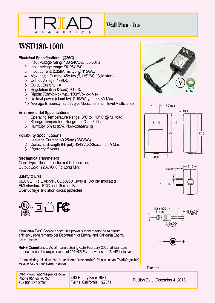 WSU180-1000_8349472.PDF Datasheet