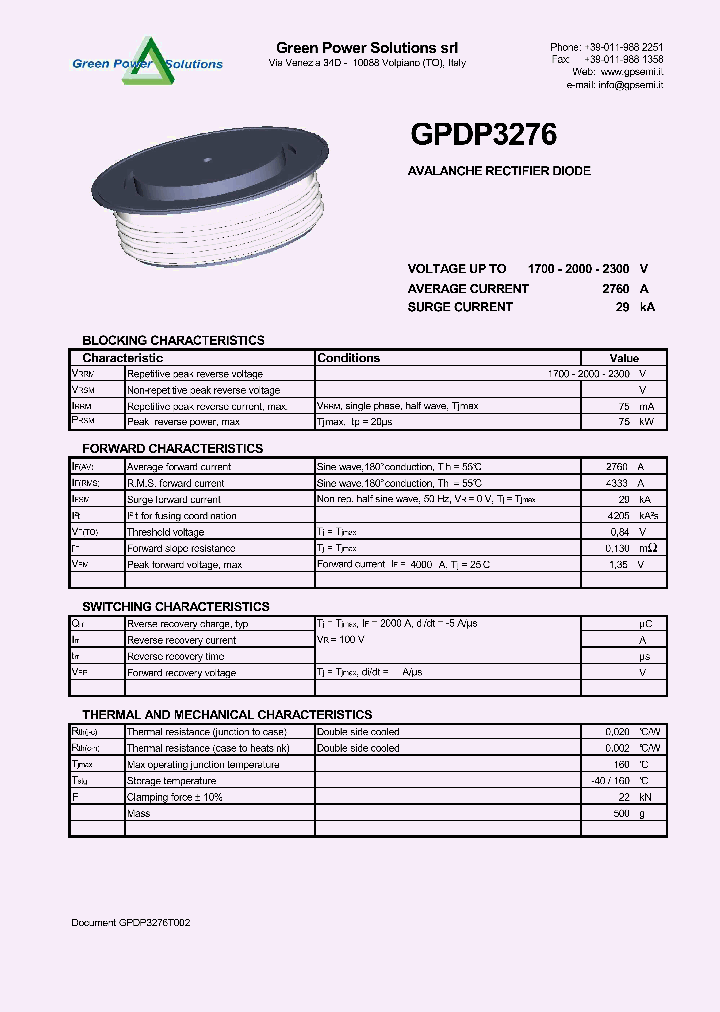 GPDP3276_8349773.PDF Datasheet