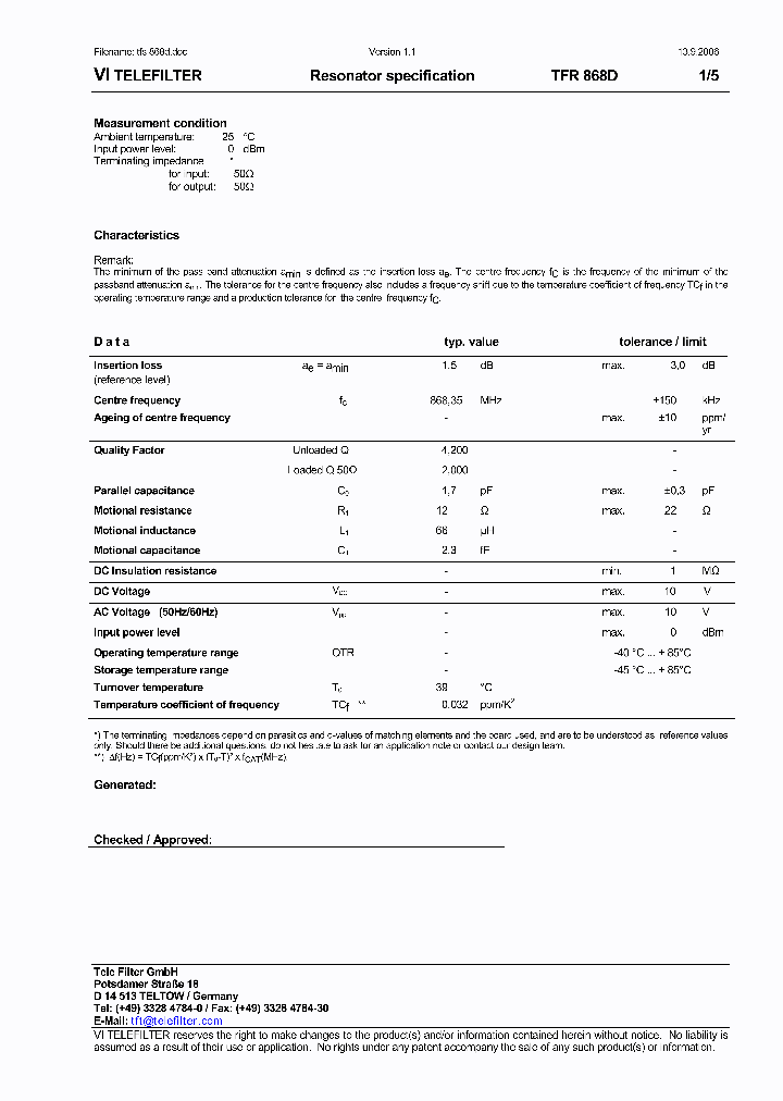 TFR868D_8350842.PDF Datasheet