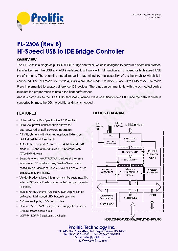 PL-2506_8351083.PDF Datasheet