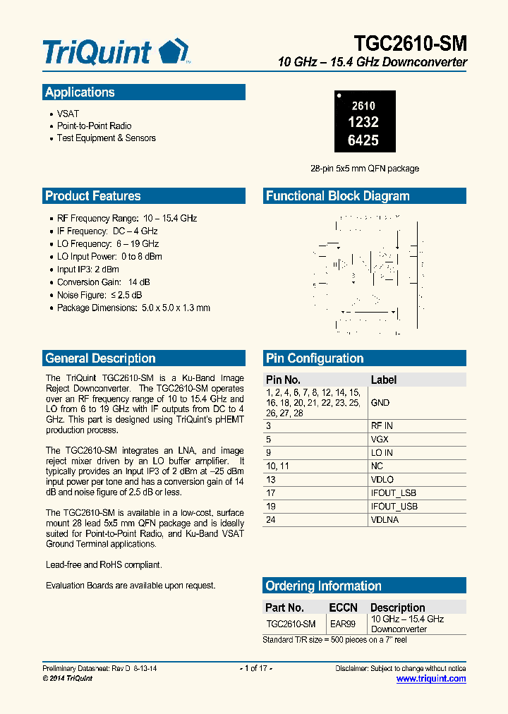 TGC2610-SM_8352393.PDF Datasheet