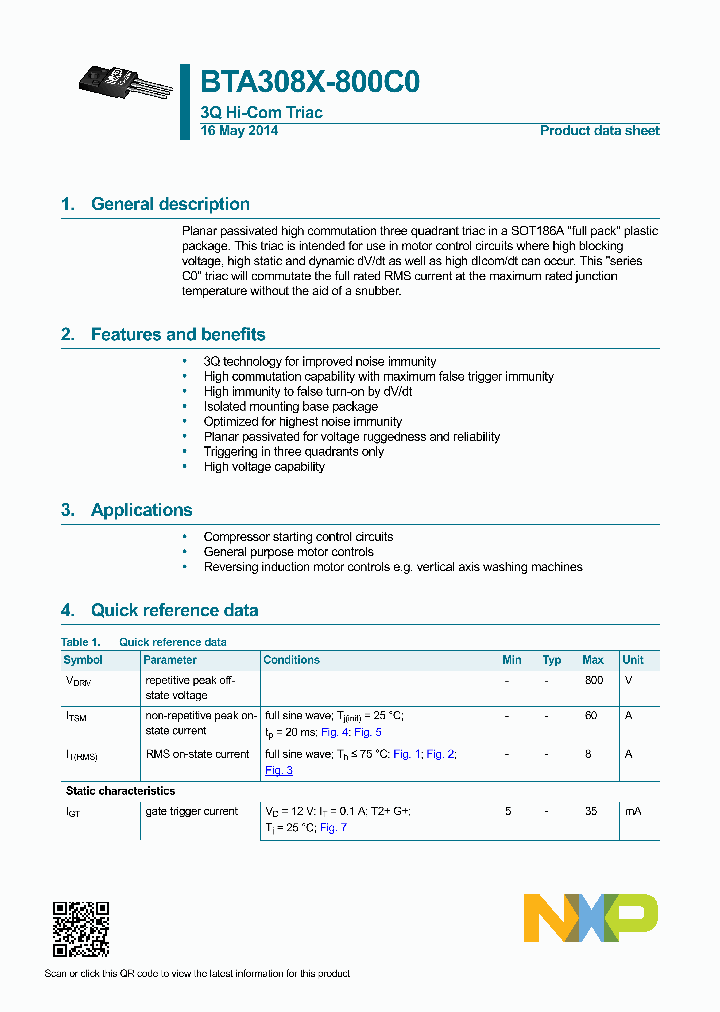 BTA308X-800C0_8353222.PDF Datasheet