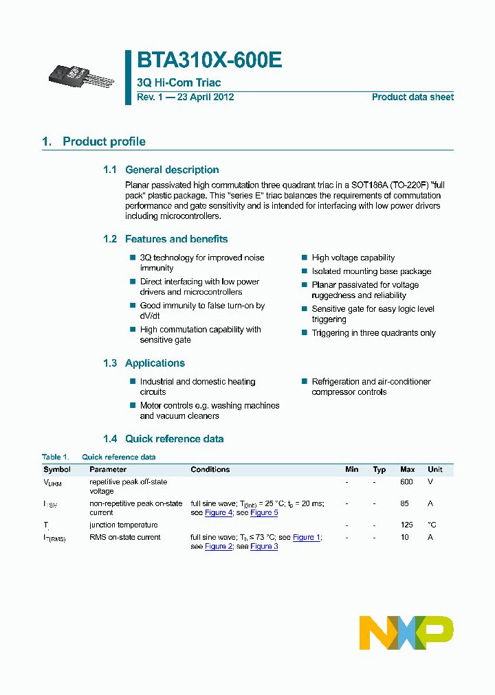 BTA310X-600E_8353225.PDF Datasheet