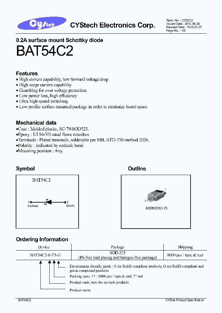 BAT54C2_8353564.PDF Datasheet