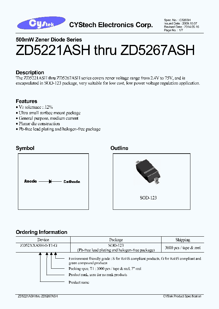 ZD5226ASH_8356566.PDF Datasheet