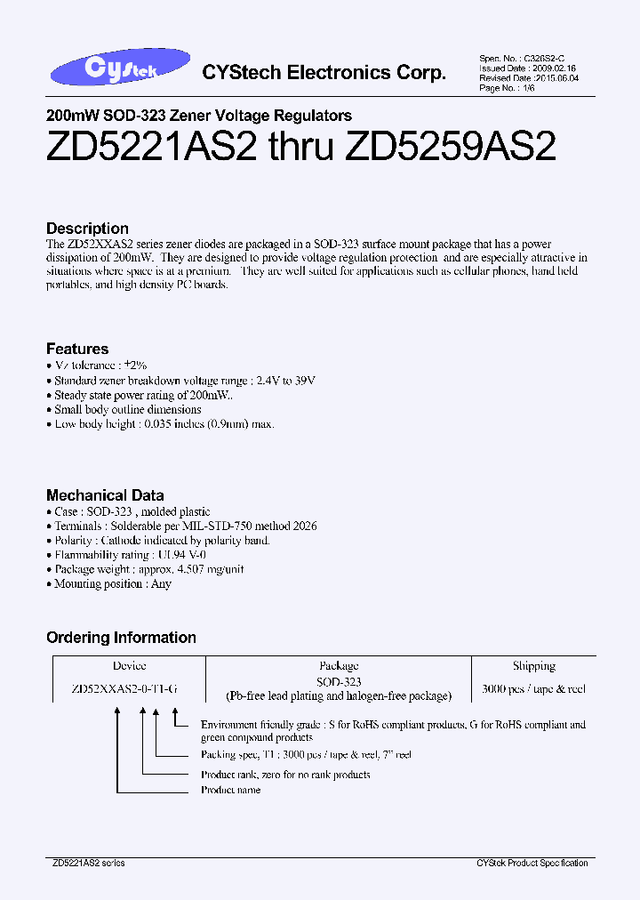 ZD5226AS2_8356571.PDF Datasheet