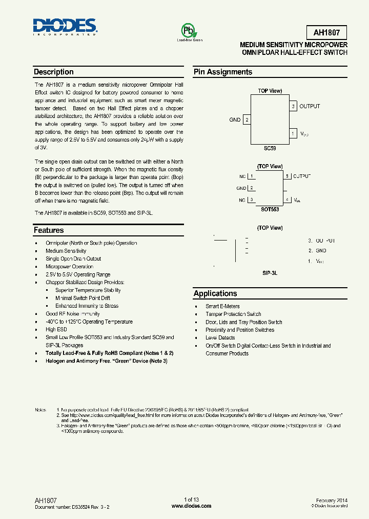 AH1807_8358489.PDF Datasheet