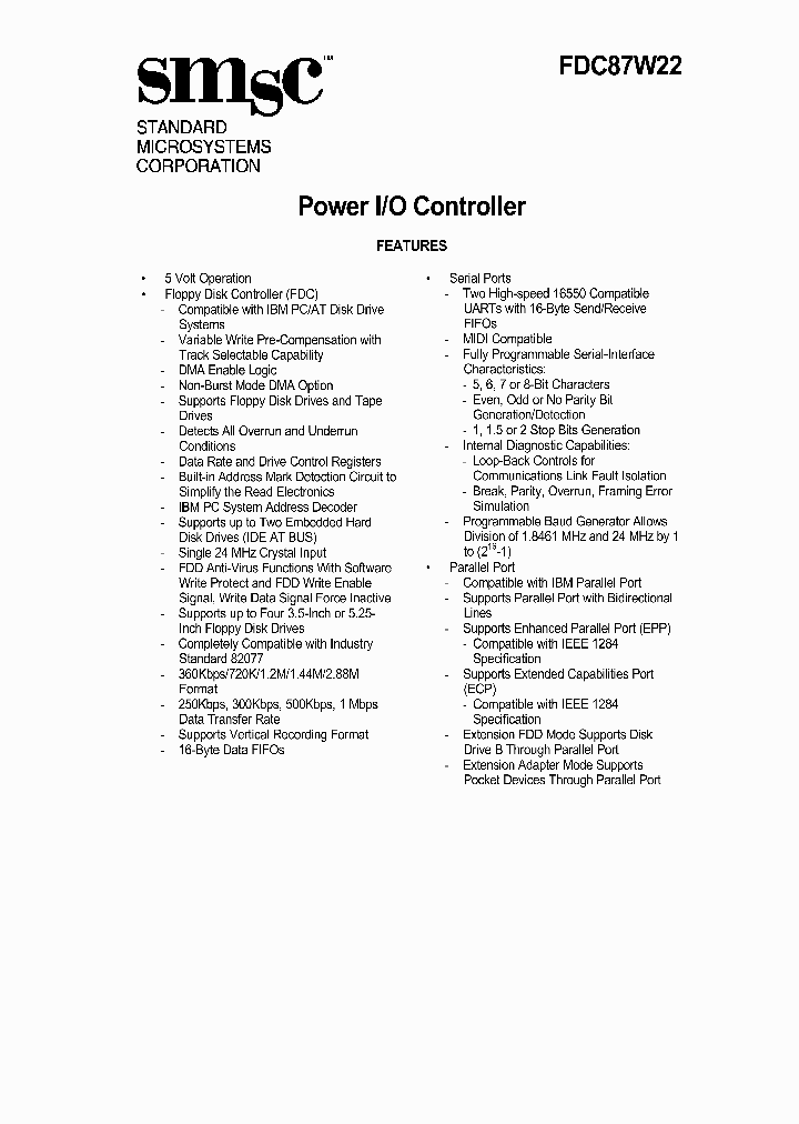 FDC87W22_8361467.PDF Datasheet