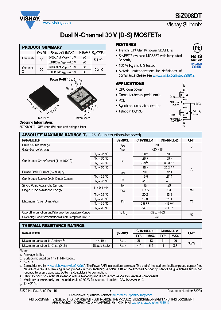 SIZ998DT_8363701.PDF Datasheet