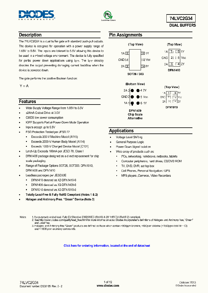 74LVC2G34FZ4-7_8364689.PDF Datasheet