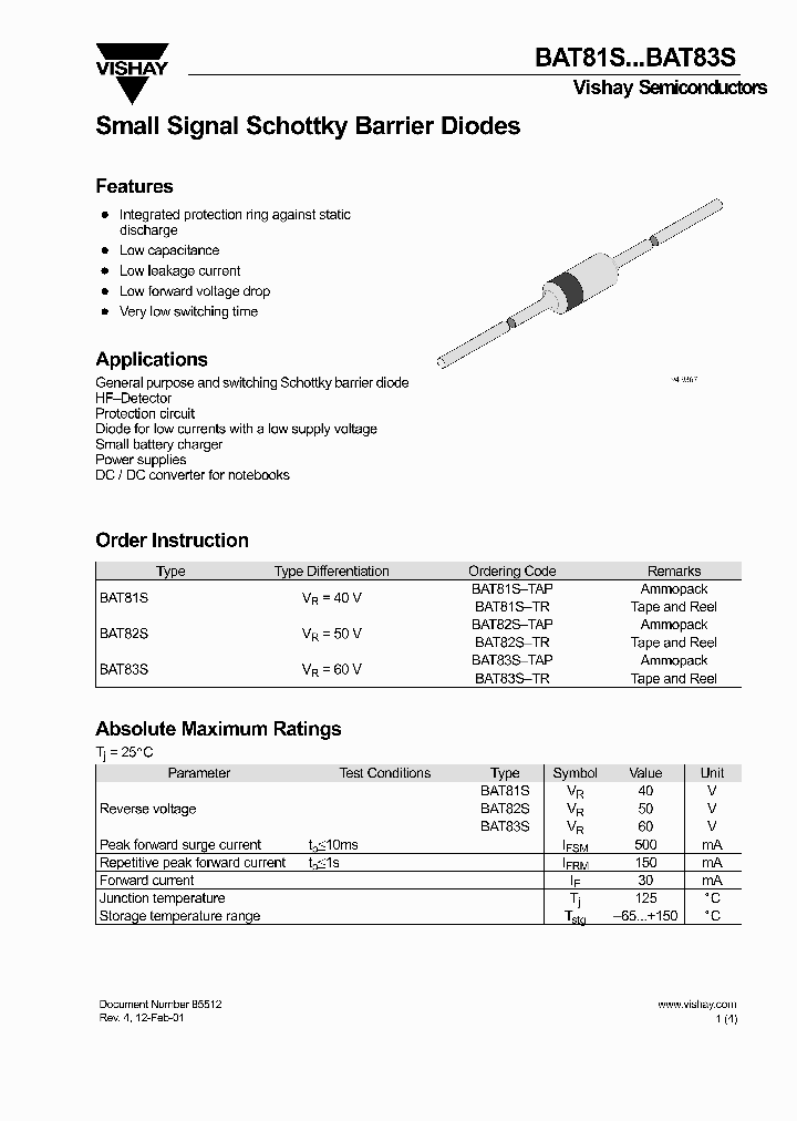 BAT81S_8365995.PDF Datasheet