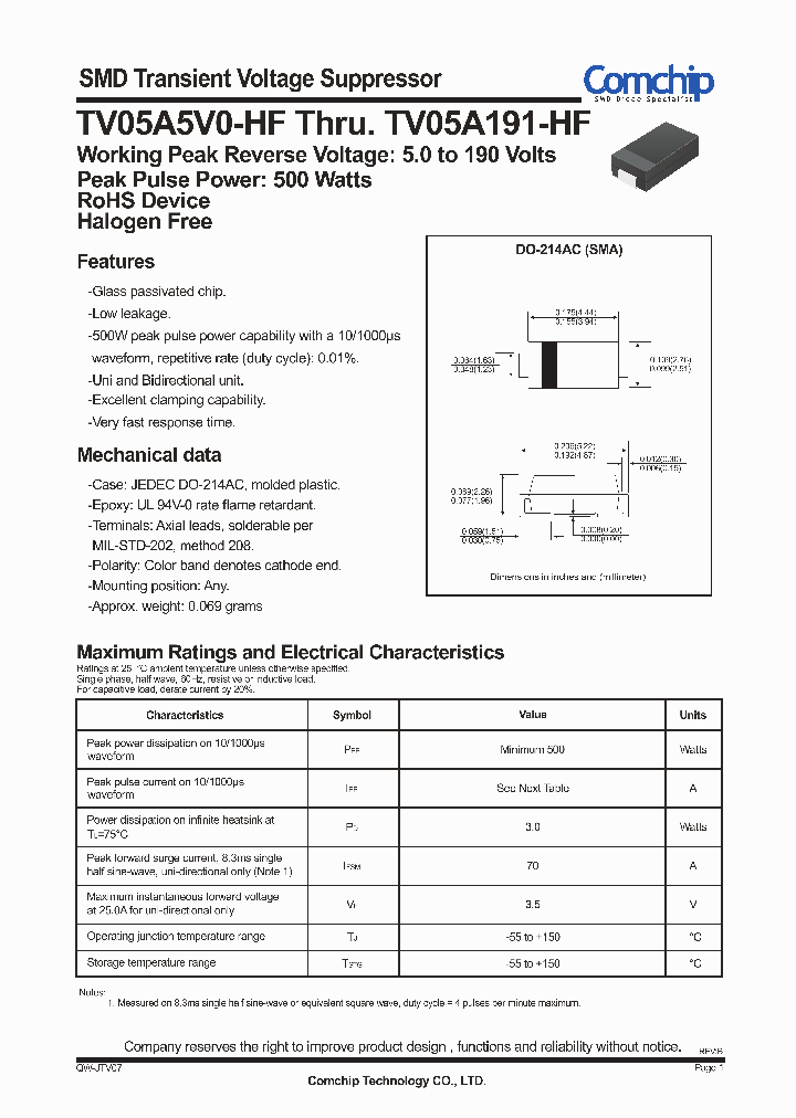 TV05A7V0J-HF_8366697.PDF Datasheet