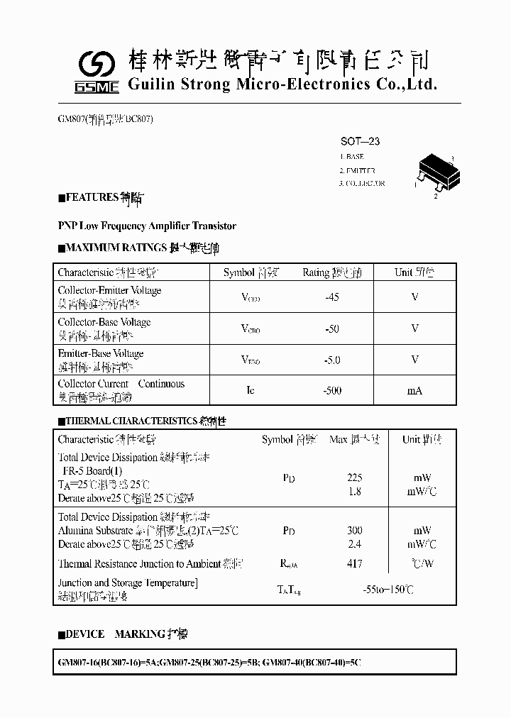 GM807_8366877.PDF Datasheet Download --- IC-ON-LINE