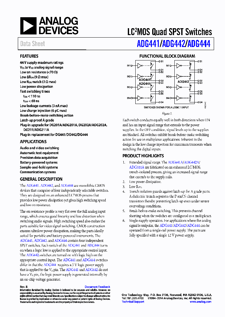 ADG441-15_8366887.PDF Datasheet