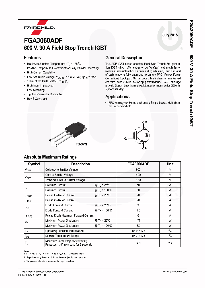 FGA3060ADF_8369177.PDF Datasheet