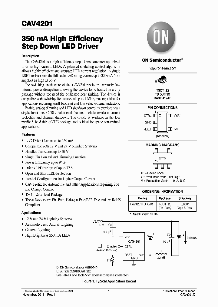 CAV4201_8369631.PDF Datasheet