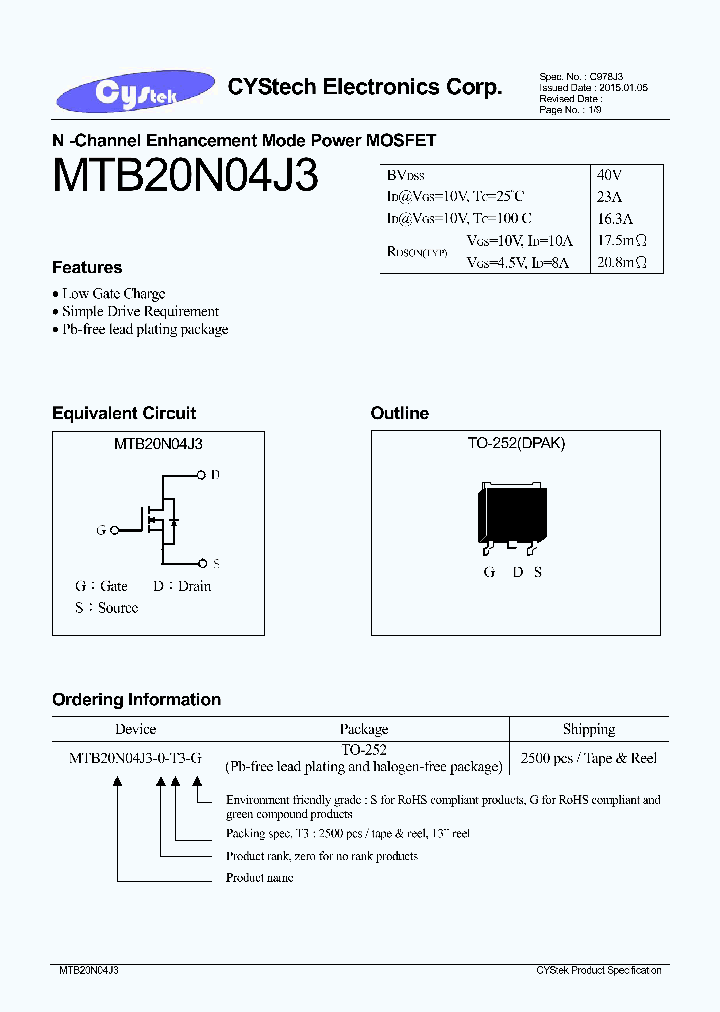 MTB20N04J3-0-T3-G_8370015.PDF Datasheet