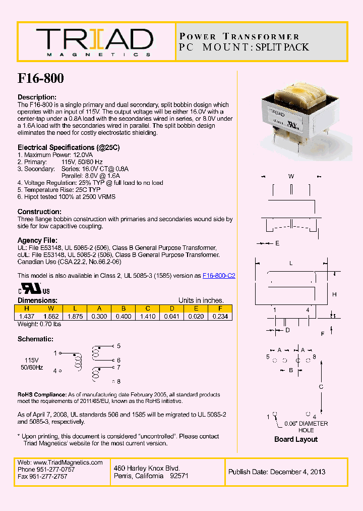 F16-800_8370097.PDF Datasheet