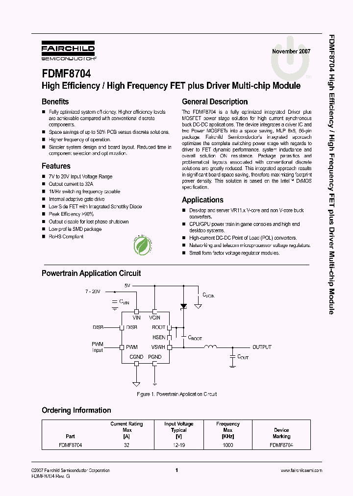 FDMF8704_8370261.PDF Datasheet