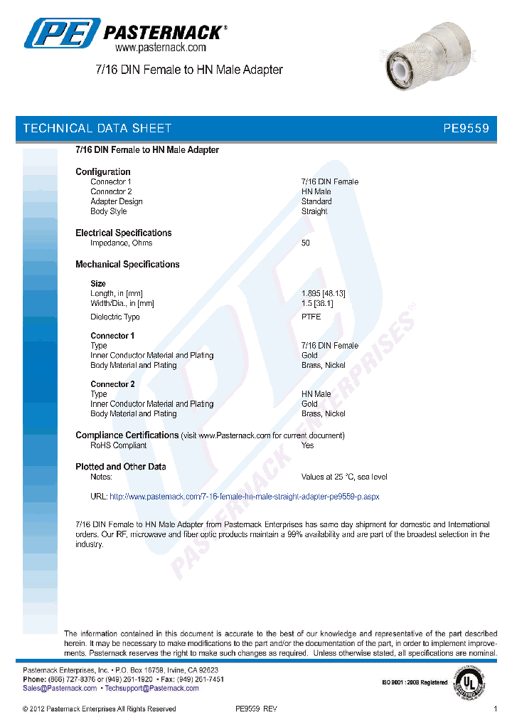 PE9559_8373958.PDF Datasheet