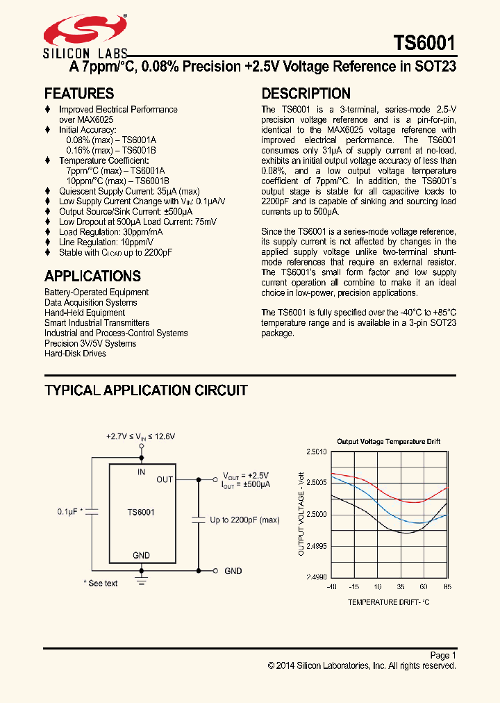 TS6001BIG325_8376291.PDF Datasheet