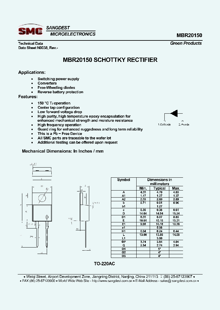 MBR20150_8378891.PDF Datasheet