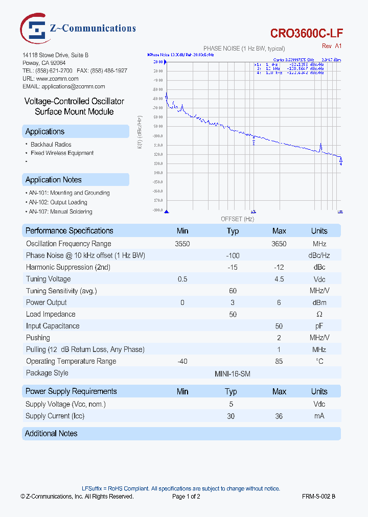 CRO3600C-LF_8379642.PDF Datasheet