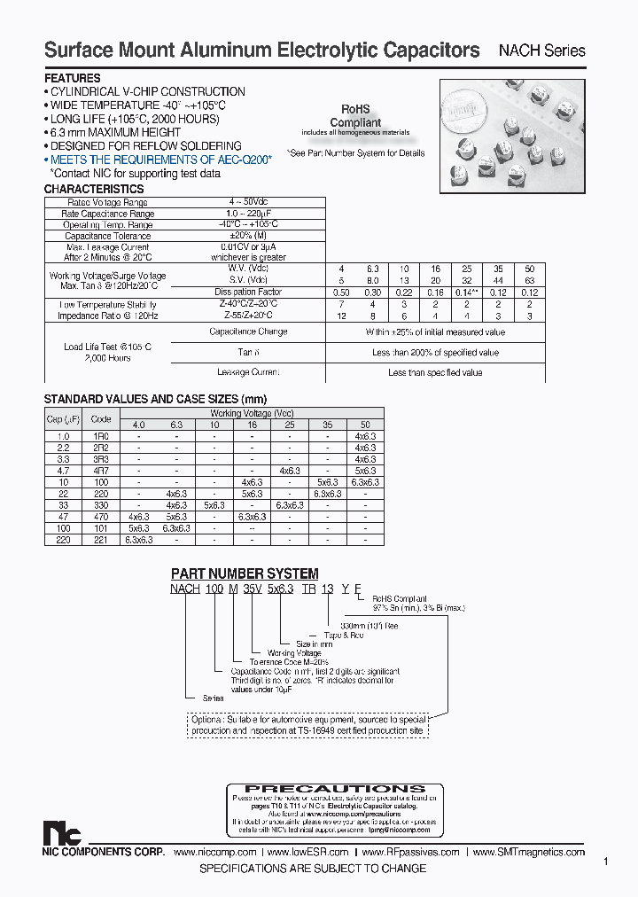 NACH221M4V63X63TR13F_8381531.PDF Datasheet