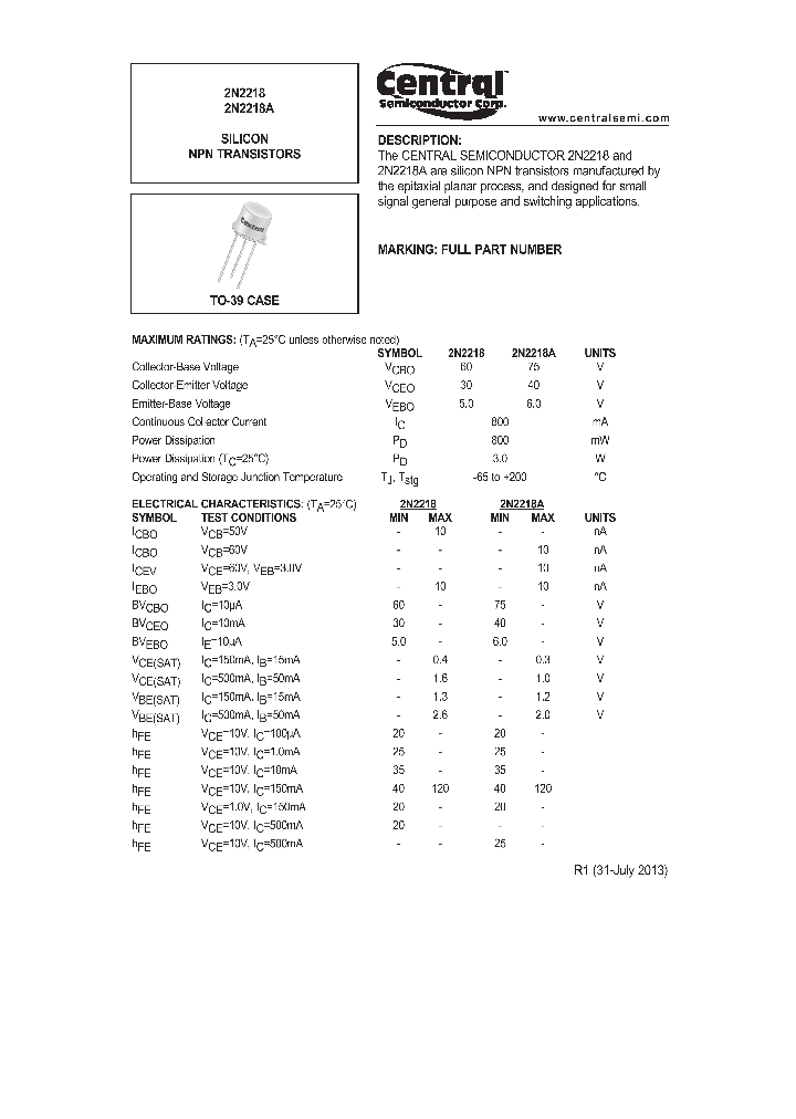 2N2218_8382507.PDF Datasheet