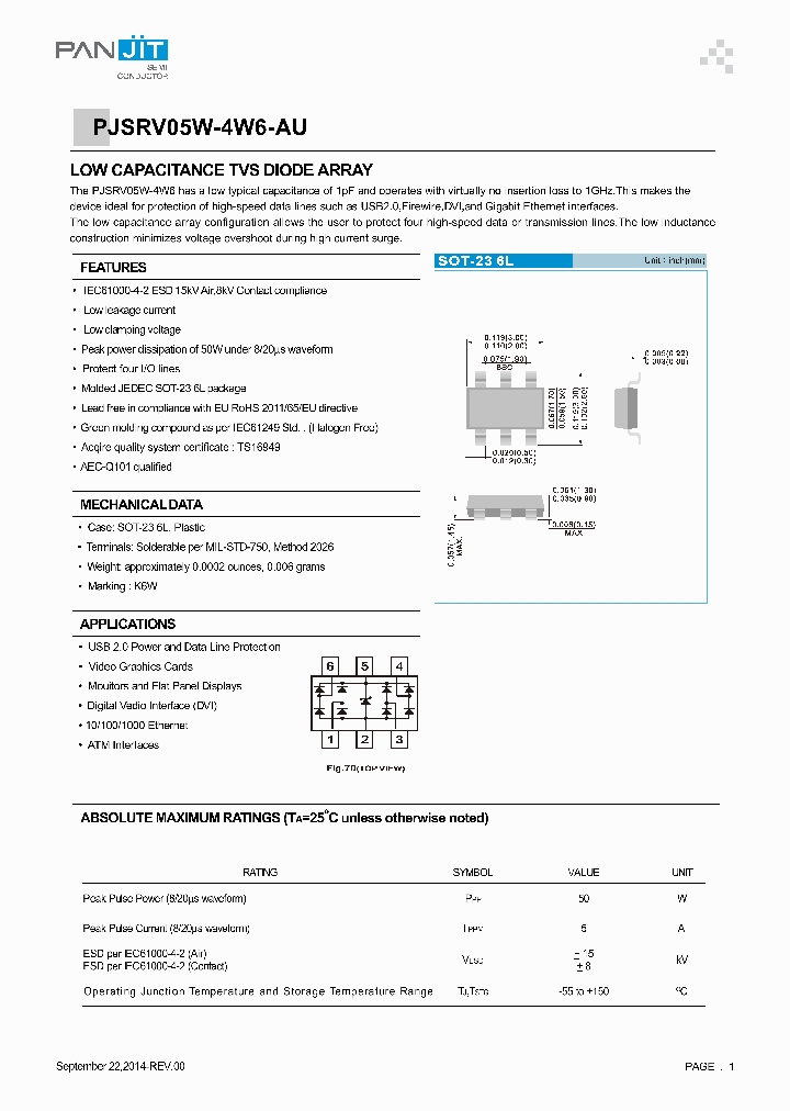 PJSRV05W-4W6-AU_8383956.PDF Datasheet