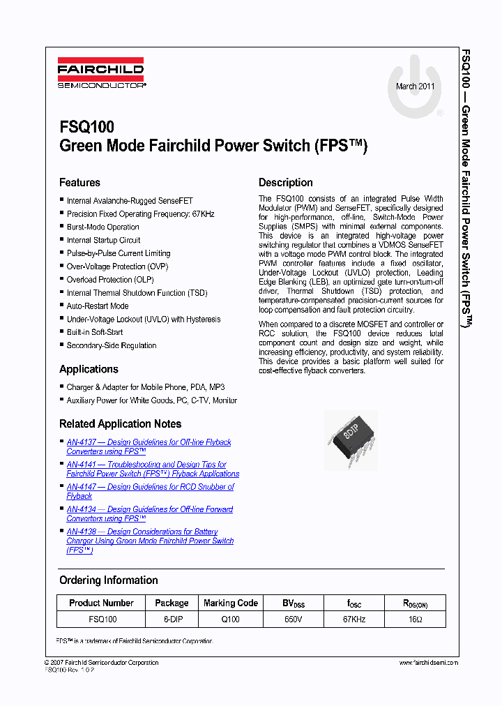FSQ100-11_8386030.PDF Datasheet