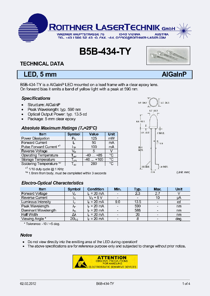 B5B-434-TY_8387674.PDF Datasheet