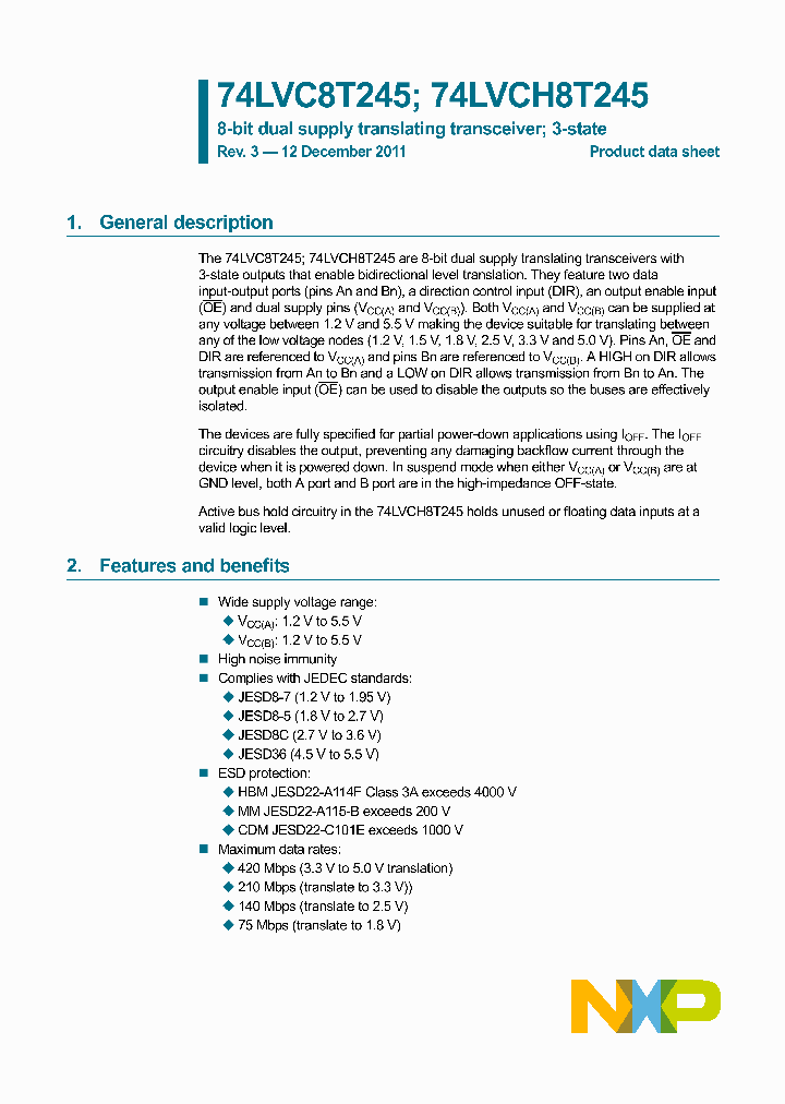 74LVCH8T245PW_8388212.PDF Datasheet