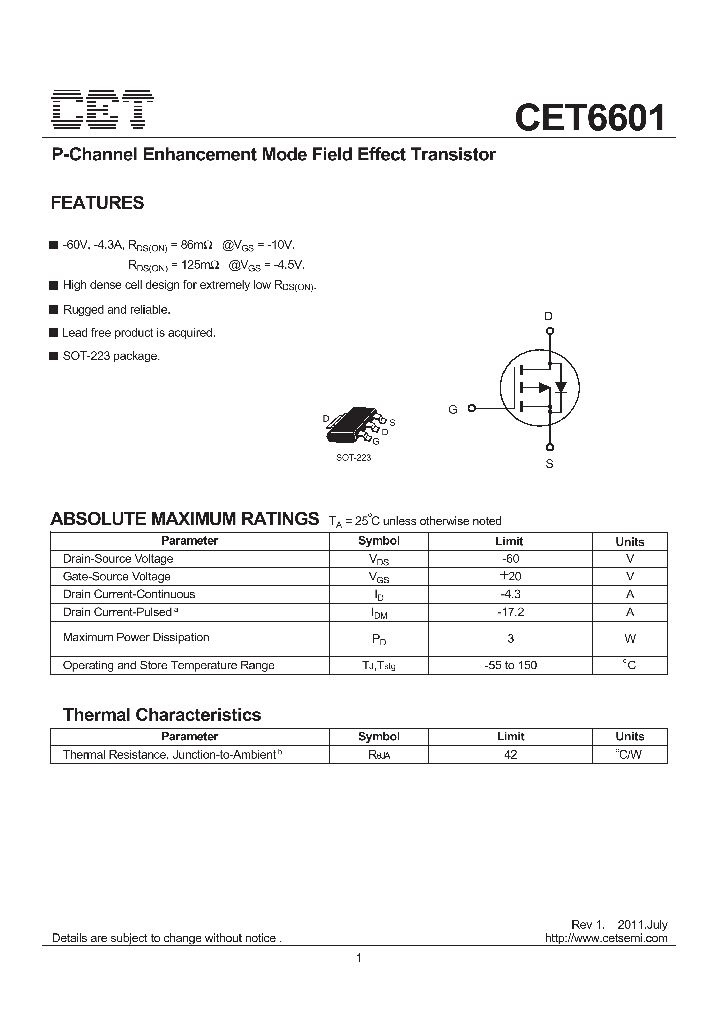 CET6601_8391507.PDF Datasheet