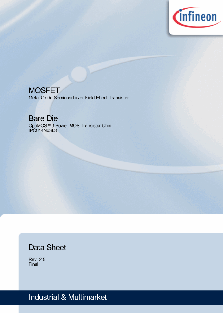 IPC014N03L3_8391864.PDF Datasheet