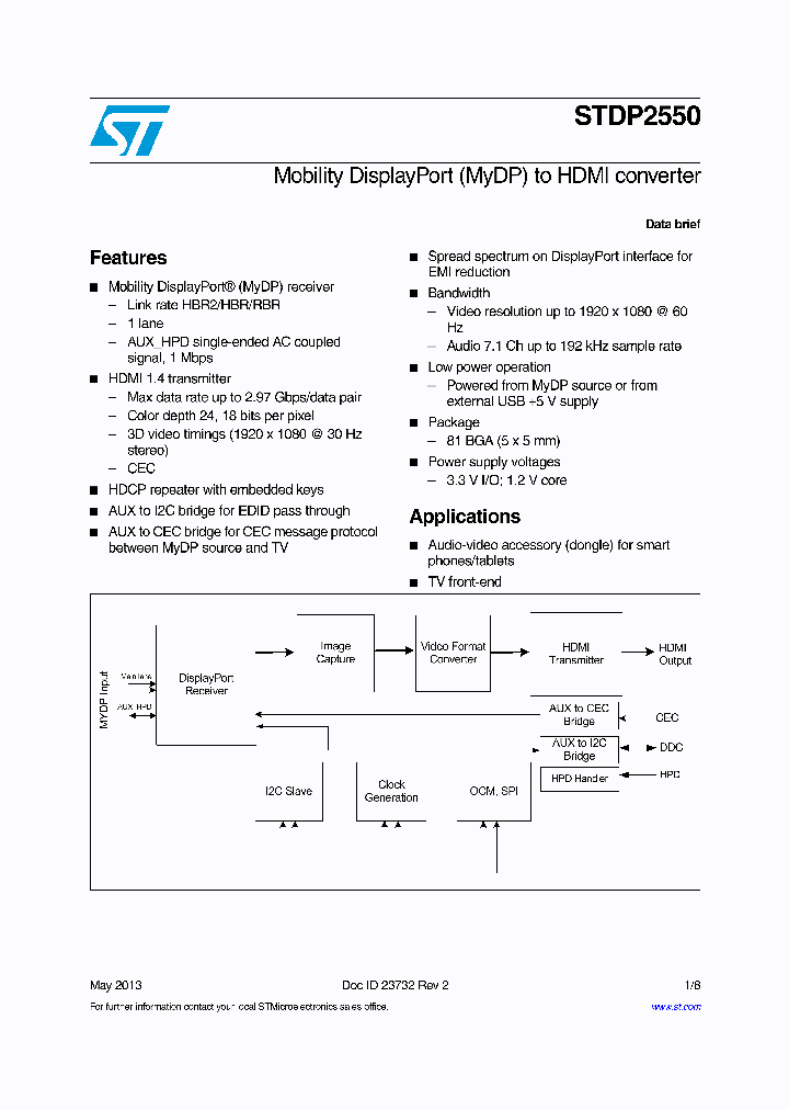 STDP2550_8394181.PDF Datasheet