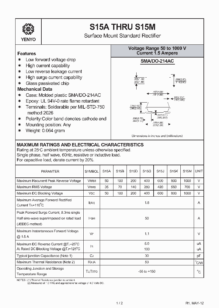 S15B_8397698.PDF Datasheet