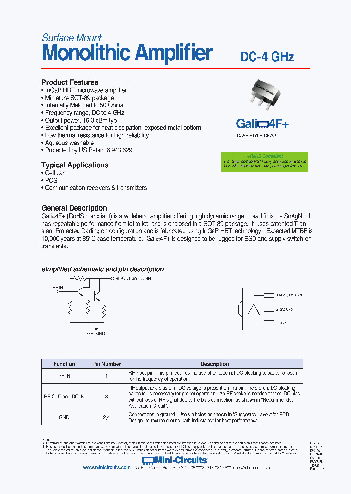 GALI-4F_8400103.PDF Datasheet
