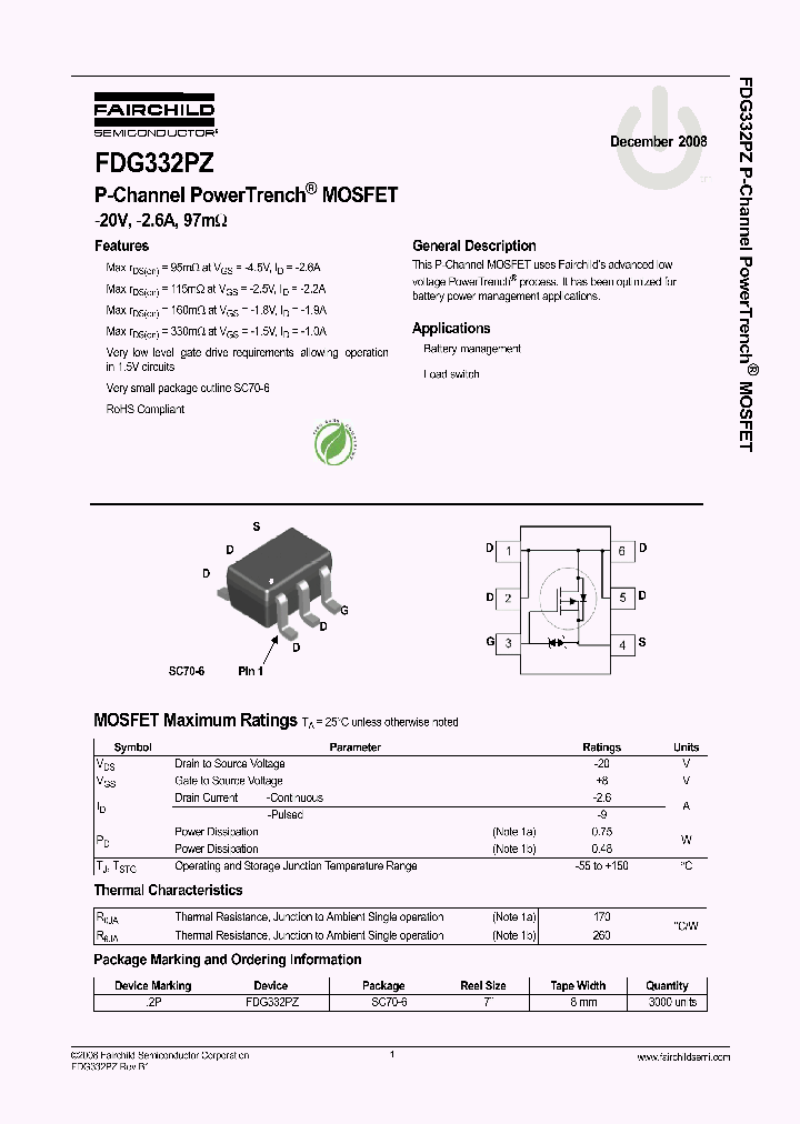 FDG332PZ_8402239.PDF Datasheet