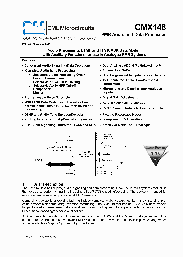 CMX148_8408264.PDF Datasheet