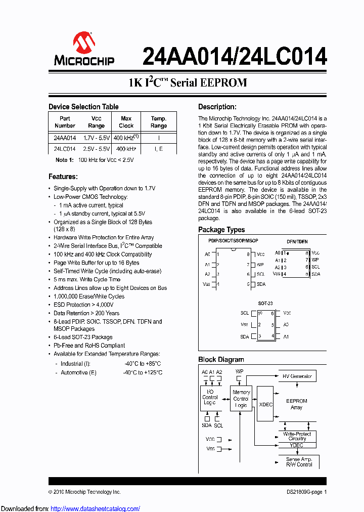 24LC014H-EMS_8410351.PDF Datasheet