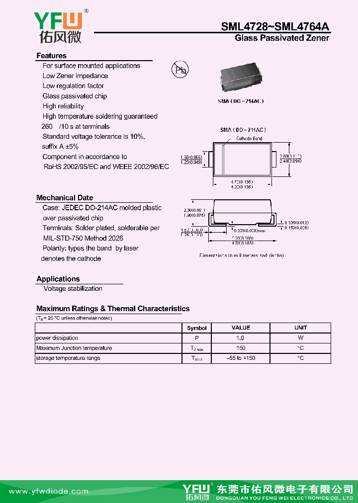 SML4740_8411565.PDF Datasheet