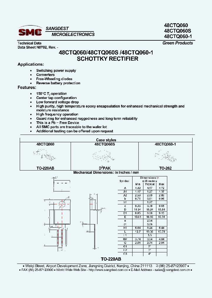 48CTQ060_8412389.PDF Datasheet