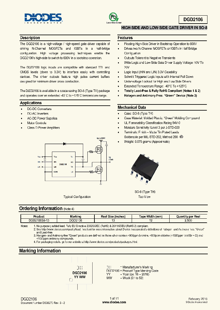 DGD2106S8-13_8414568.PDF Datasheet