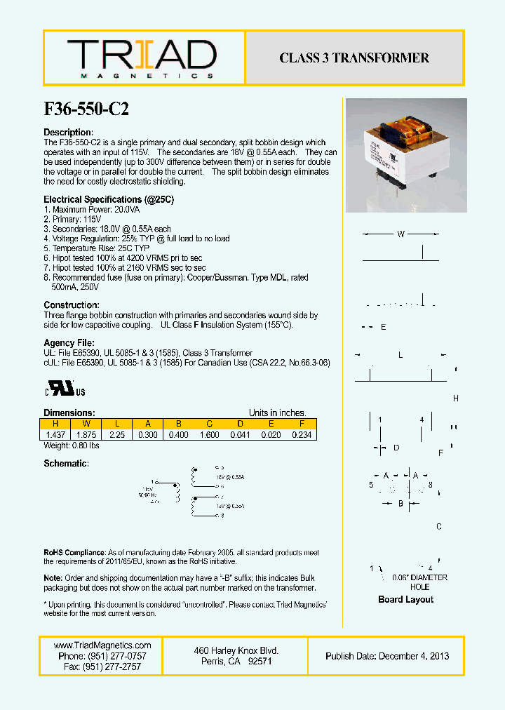 F36-550-C2_8421694.PDF Datasheet