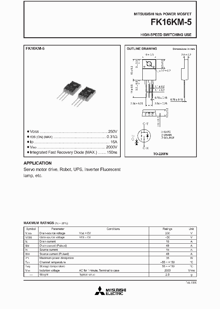 FK16KM-5_8426786.PDF Datasheet
