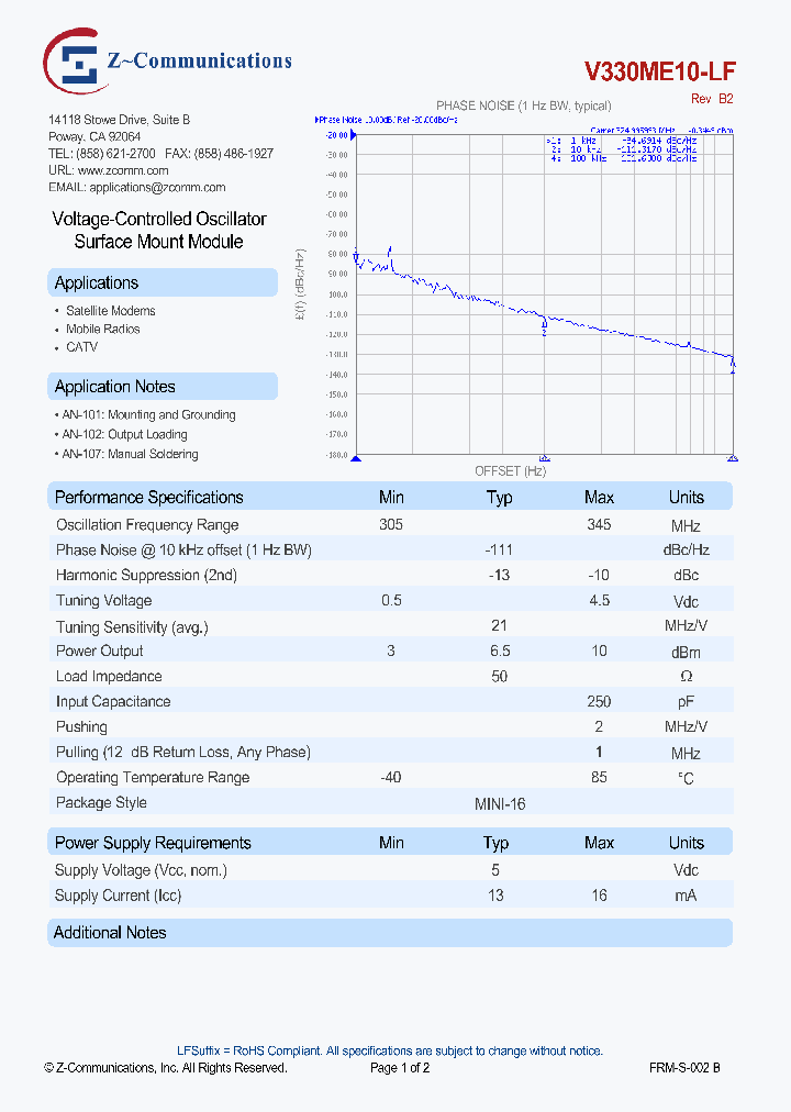 V330ME10-LF-14_8430542.PDF Datasheet