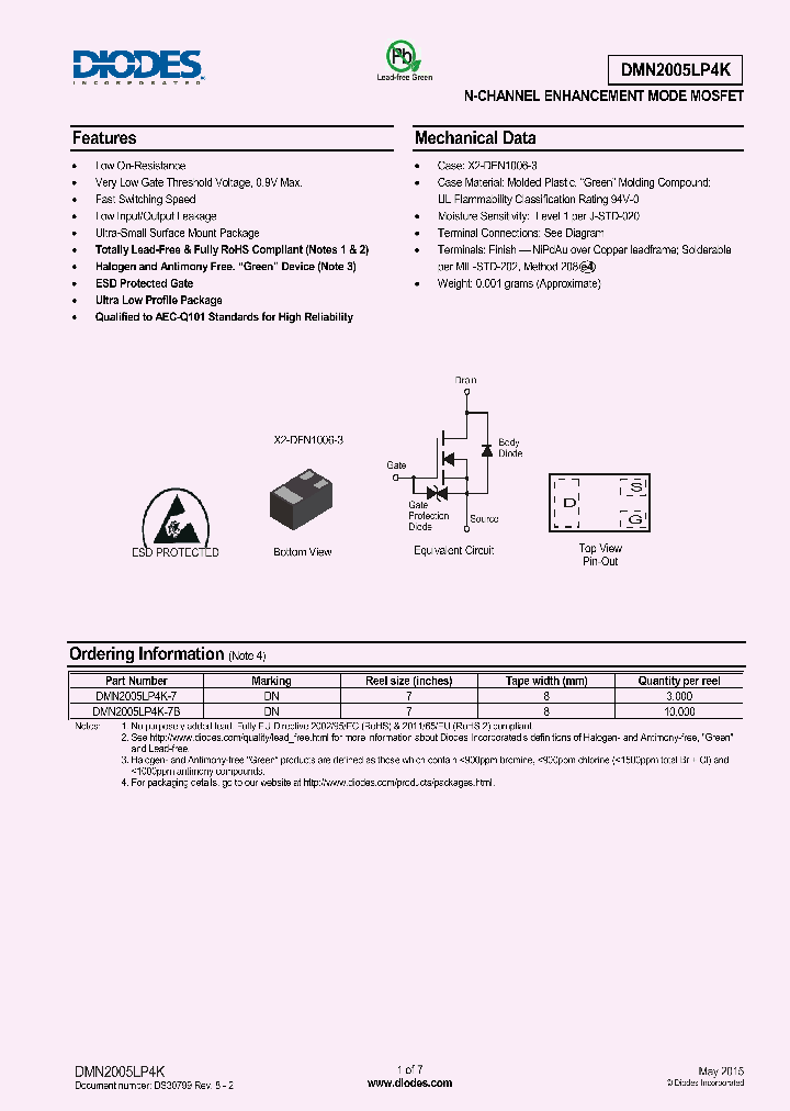 DMN2005LP4K-7_8436817.PDF Datasheet